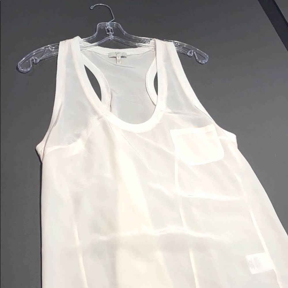 Joie White Tank Top